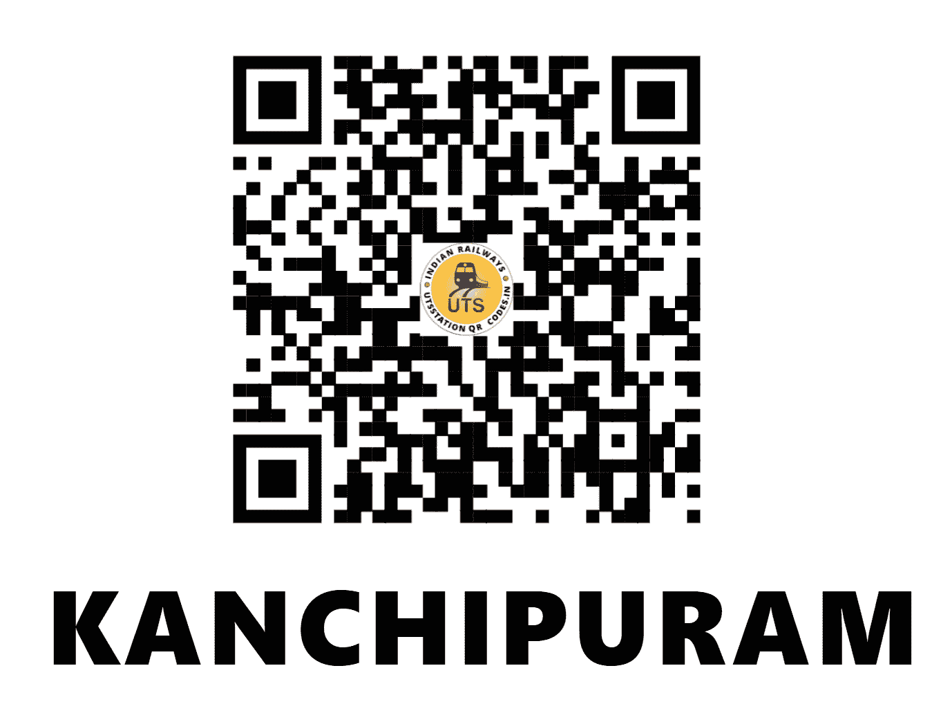 UTS QR Code for KANCHIPURAM - CJ (SR - TAMIL NADU)
